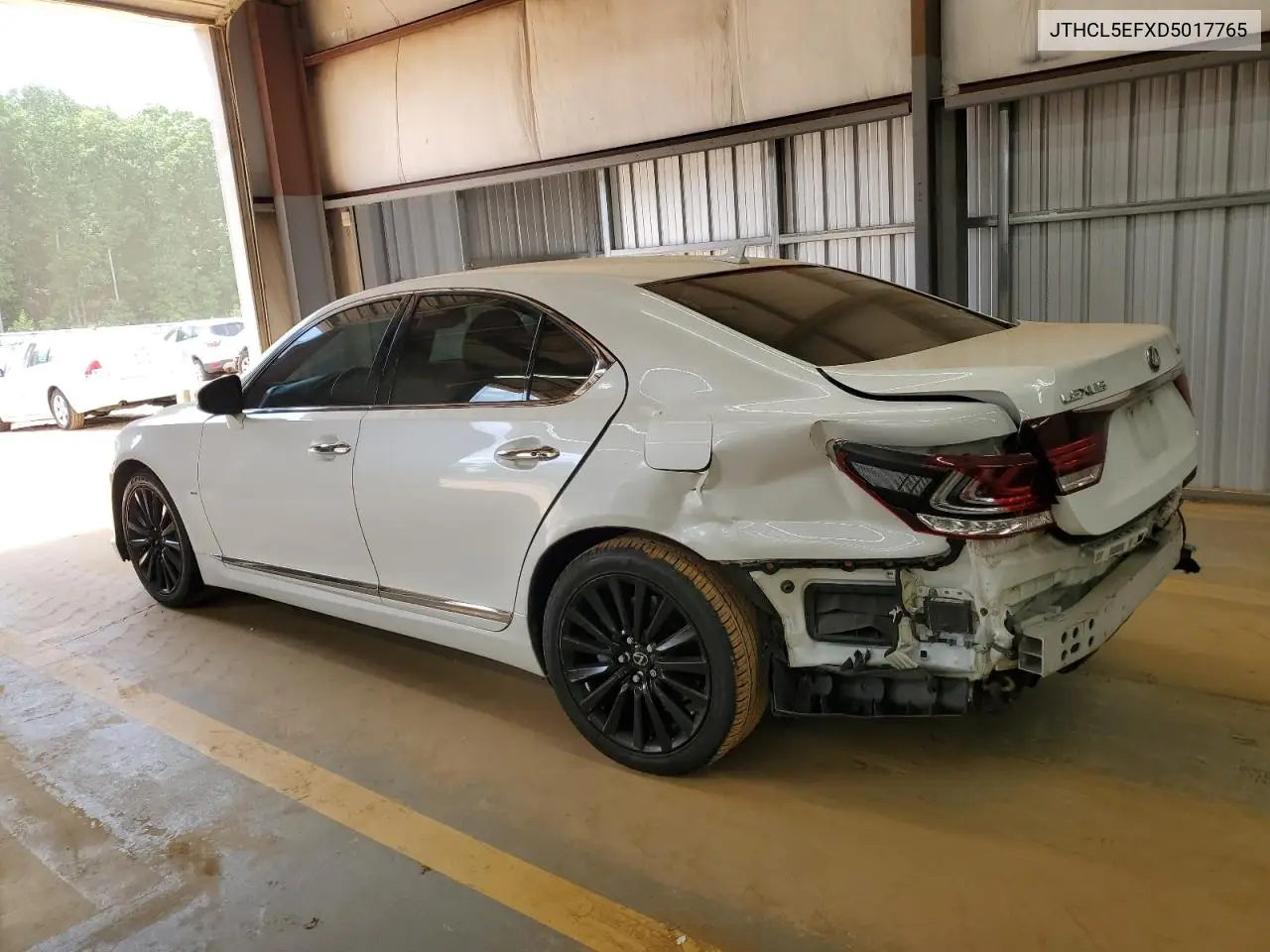 2013 Lexus Ls 460 VIN: JTHCL5EFXD5017765 Lot: 55400615