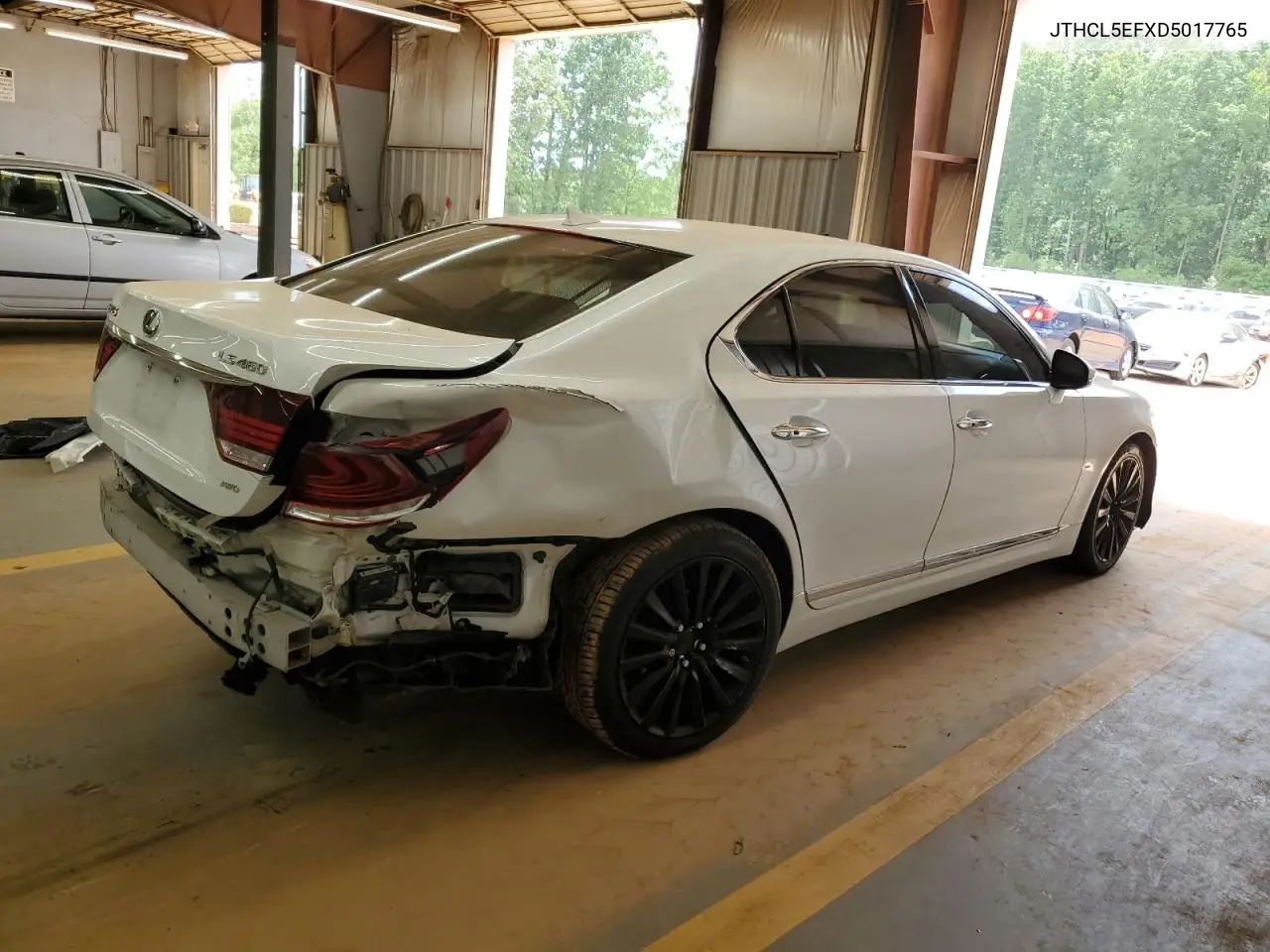 2013 Lexus Ls 460 VIN: JTHCL5EFXD5017765 Lot: 55400615