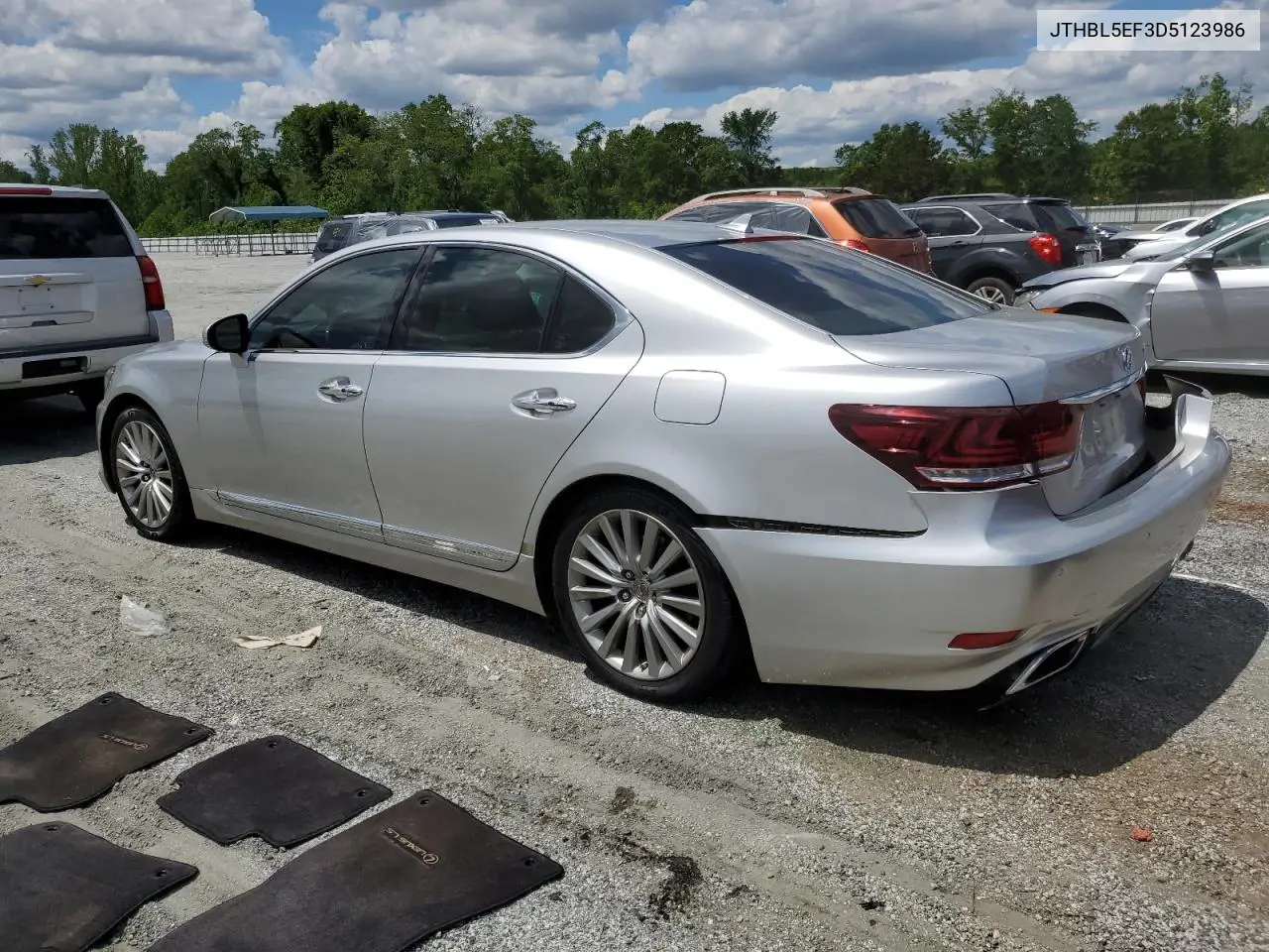 2013 Lexus Ls 460 VIN: JTHBL5EF3D5123986 Lot: 55758145