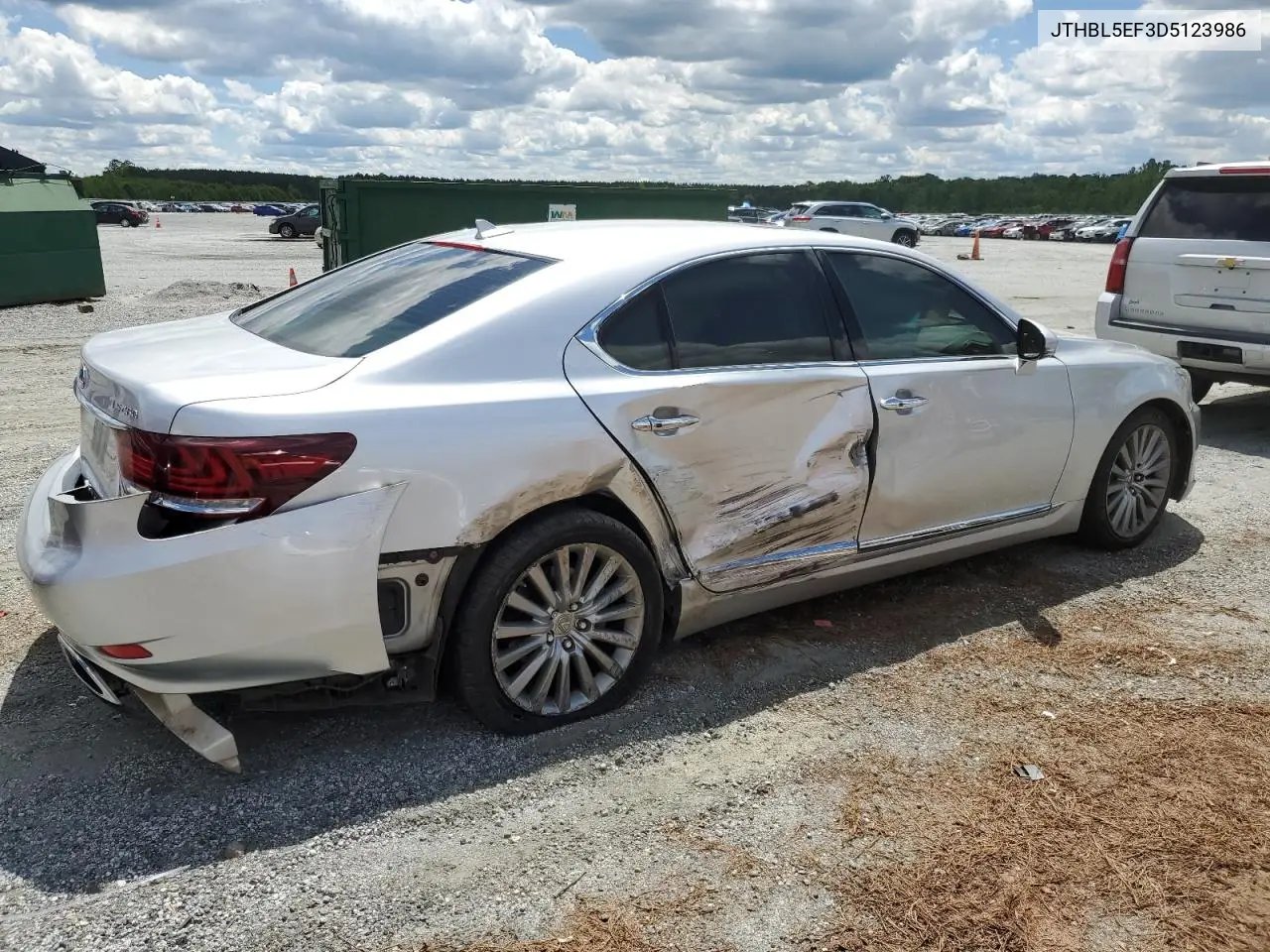 2013 Lexus Ls 460 VIN: JTHBL5EF3D5123986 Lot: 55758145
