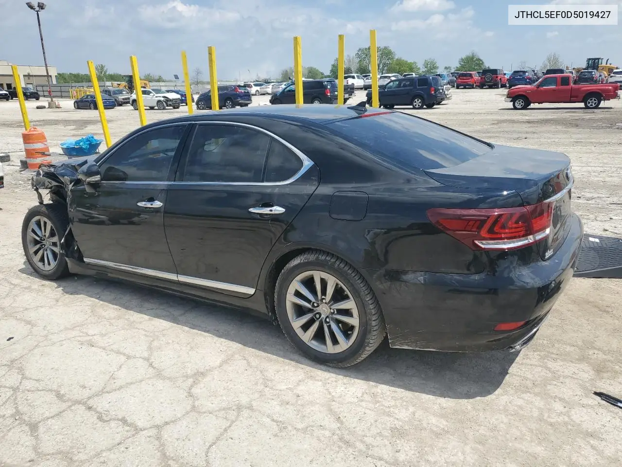 2013 Lexus Ls 460 VIN: JTHCL5EF0D5019427 Lot: 56021135