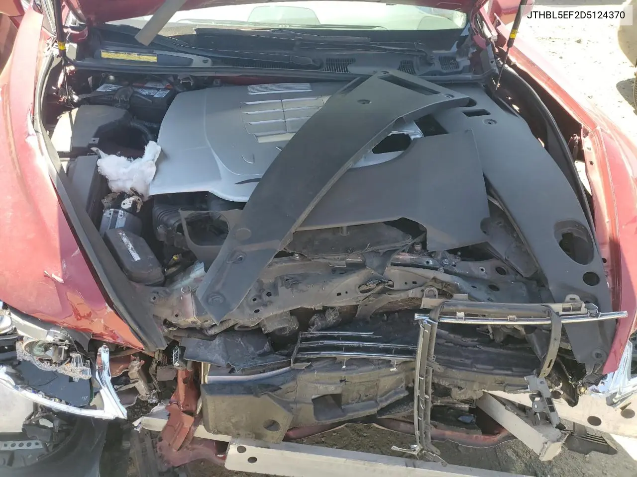 2013 Lexus Ls 460 VIN: JTHBL5EF2D5124370 Lot: 56063585