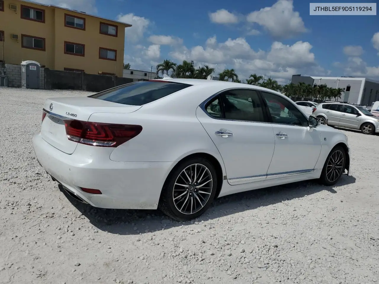 2013 Lexus Ls 460 VIN: JTHBL5EF9D5119294 Lot: 56279765