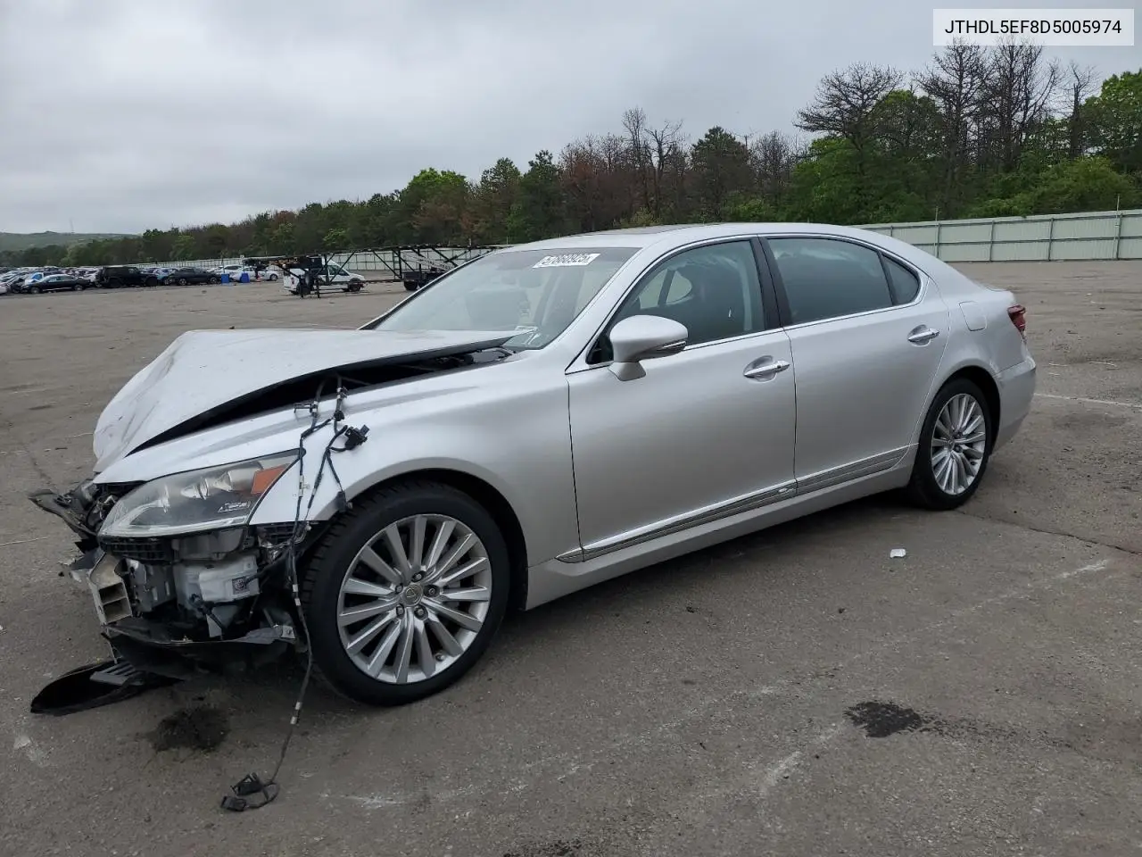2013 Lexus Ls 460L VIN: JTHDL5EF8D5005974 Lot: 57860925