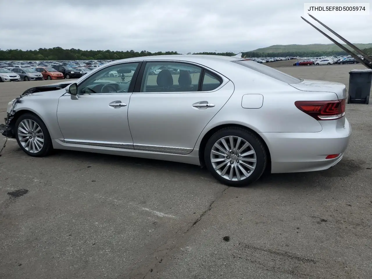 2013 Lexus Ls 460L VIN: JTHDL5EF8D5005974 Lot: 57860925
