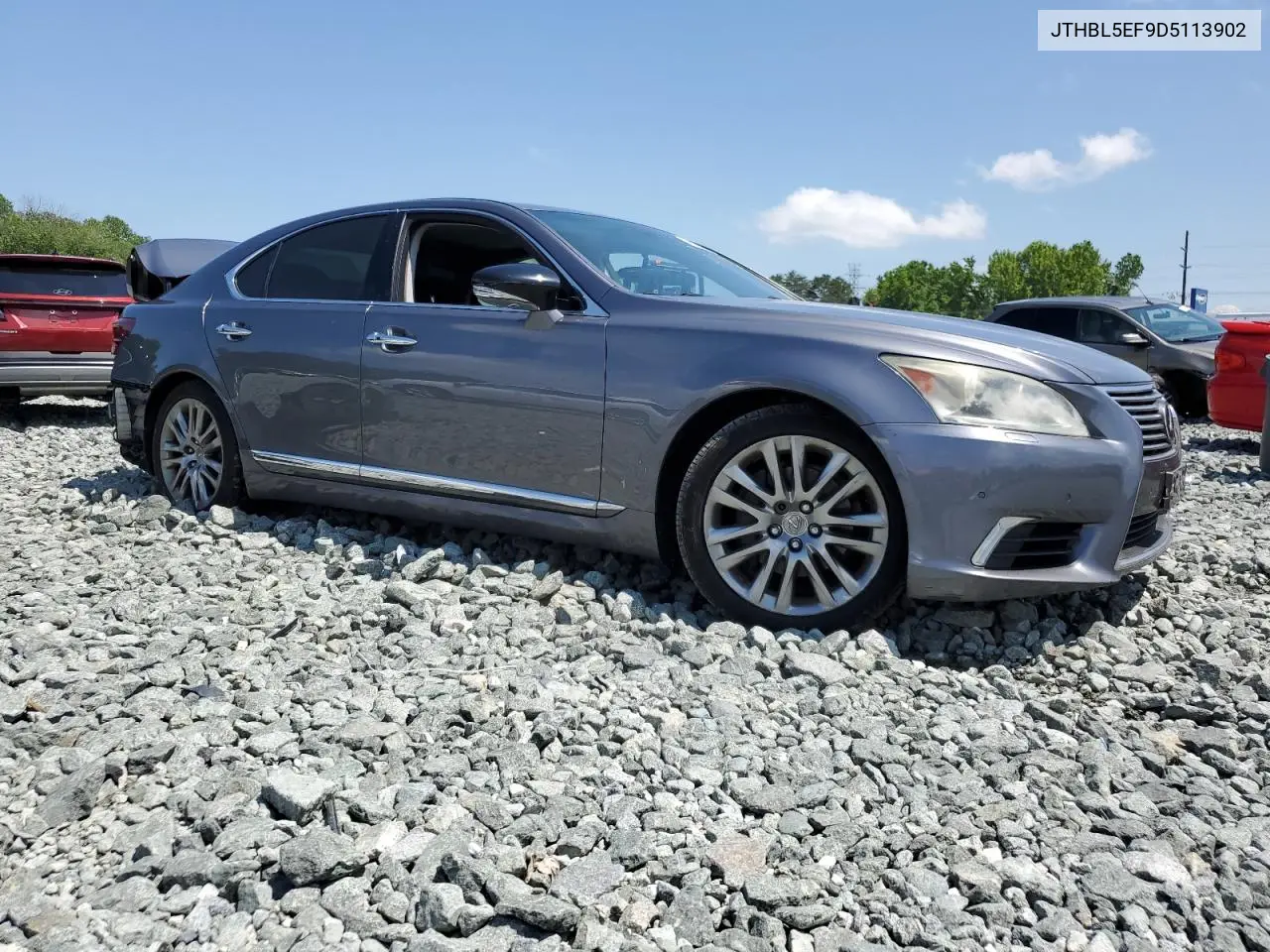 2013 Lexus Ls 460 VIN: JTHBL5EF9D5113902 Lot: 58020065