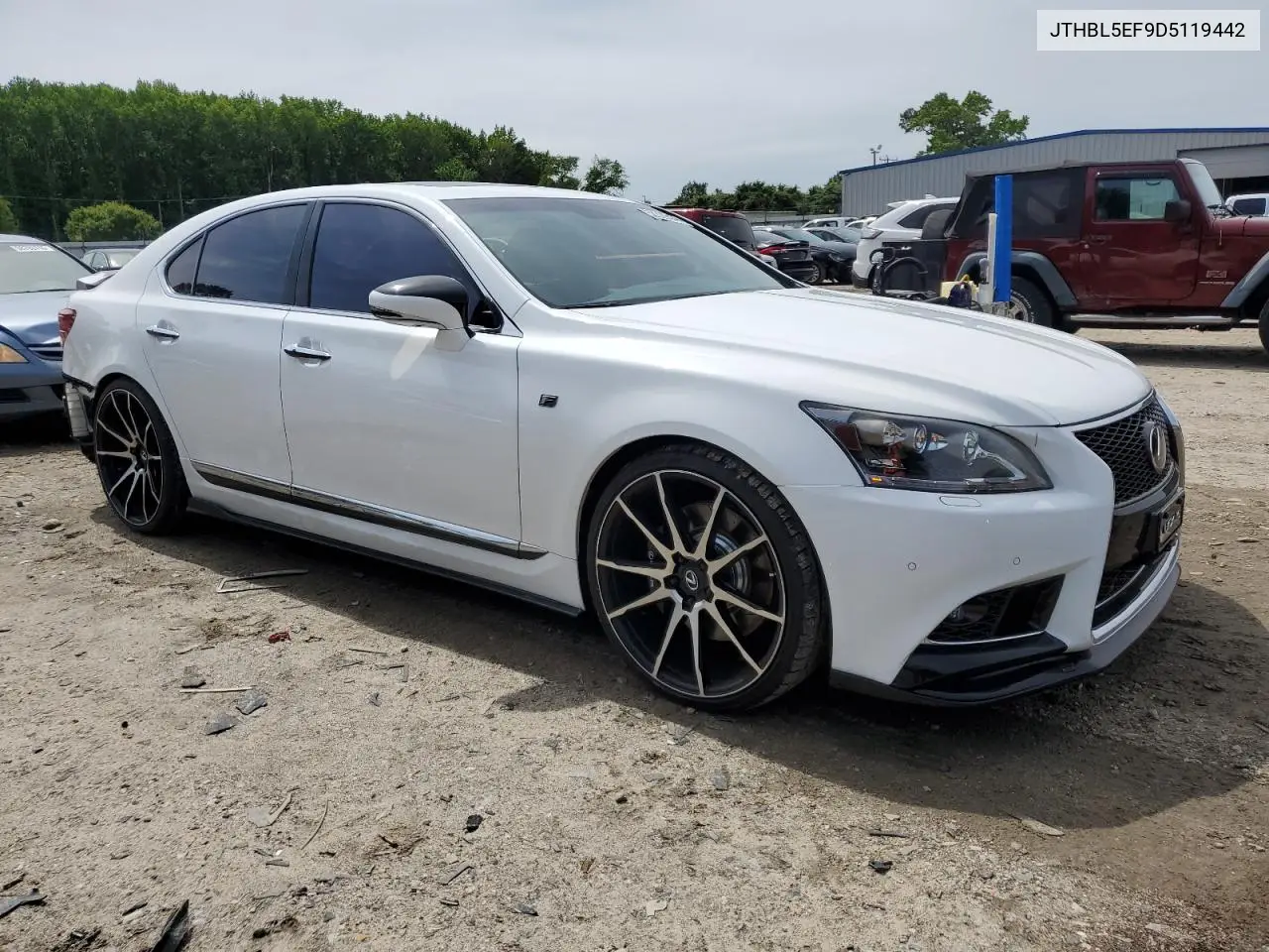 2013 Lexus Ls 460 VIN: JTHBL5EF9D5119442 Lot: 58329435