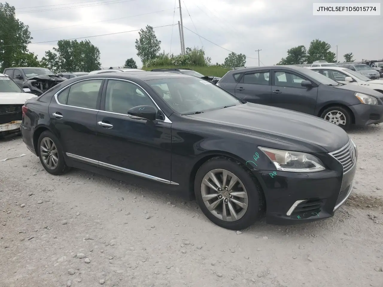 2013 Lexus Ls 460 VIN: JTHCL5EF1D5015774 Lot: 59675505