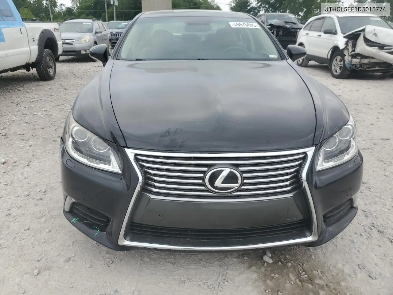 2013 Lexus Ls 460 VIN: JTHCL5EF1D5015774 Lot: 59675505