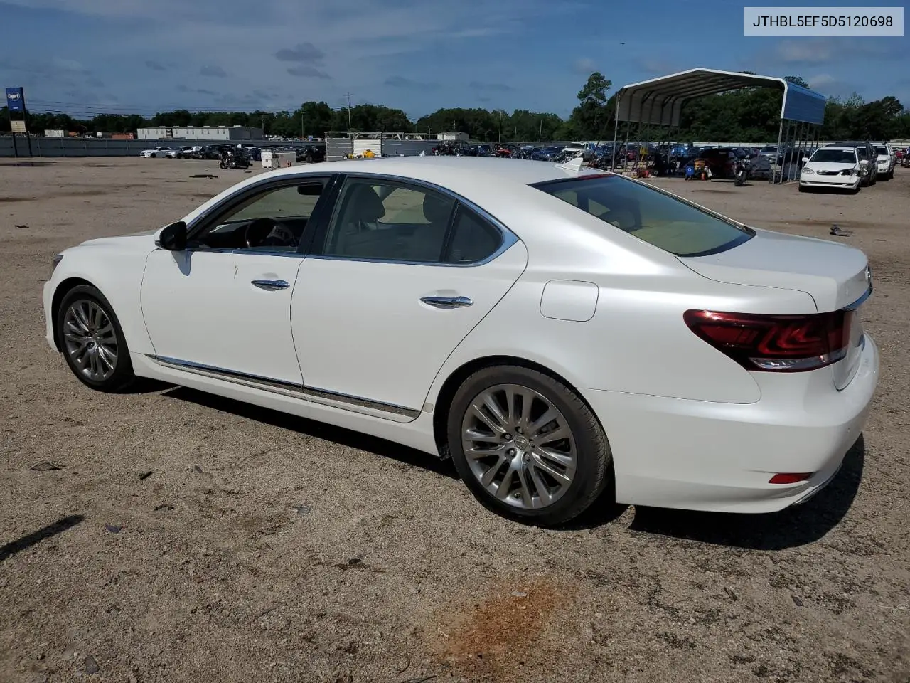 2013 Lexus Ls 460 VIN: JTHBL5EF5D5120698 Lot: 59756065