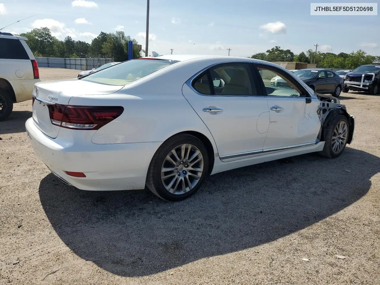 2013 Lexus Ls 460 VIN: JTHBL5EF5D5120698 Lot: 59756065