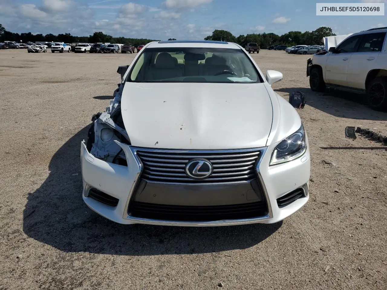 2013 Lexus Ls 460 VIN: JTHBL5EF5D5120698 Lot: 59756065
