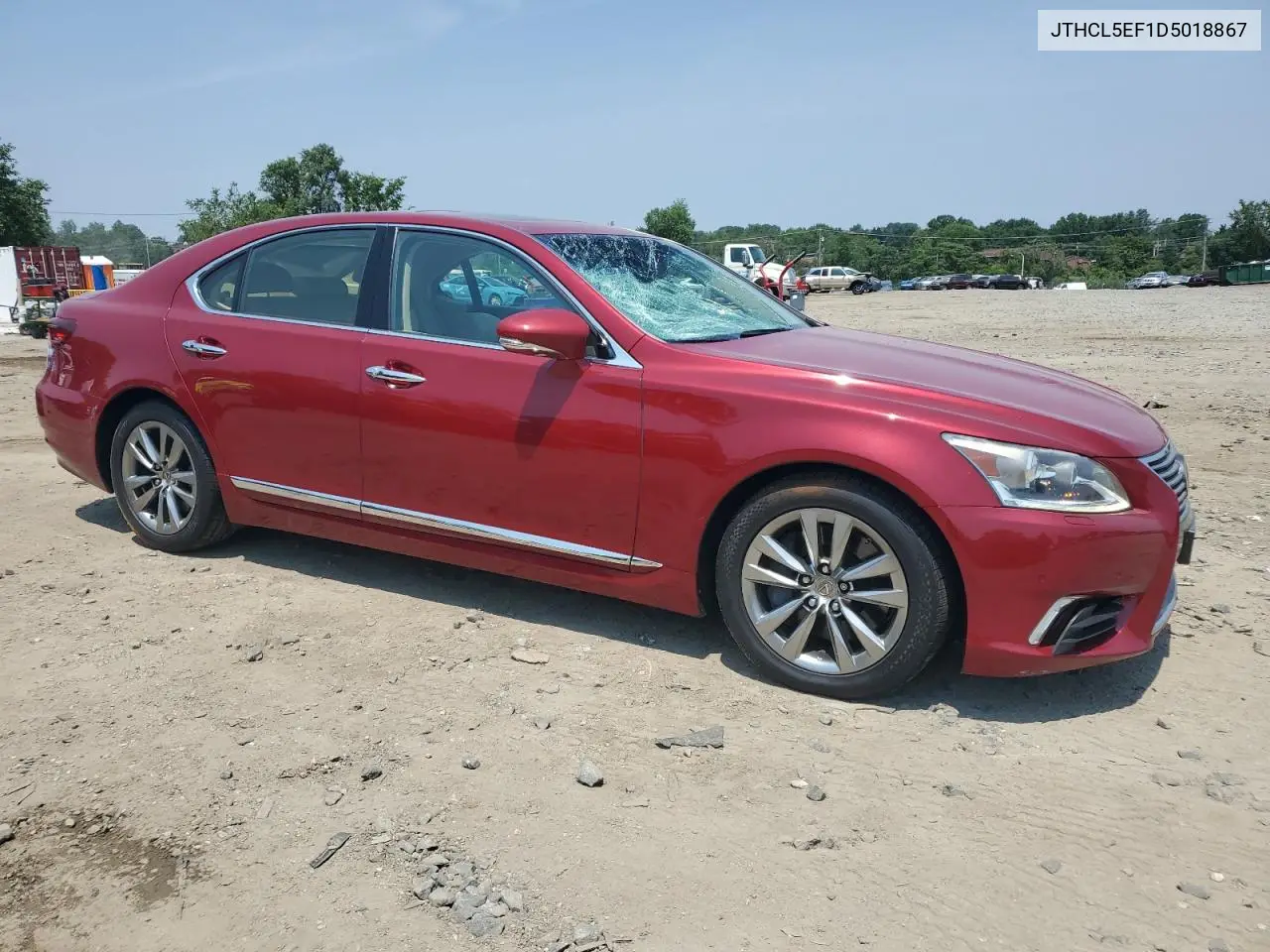 2013 Lexus Ls 460 VIN: JTHCL5EF1D5018867 Lot: 59937505