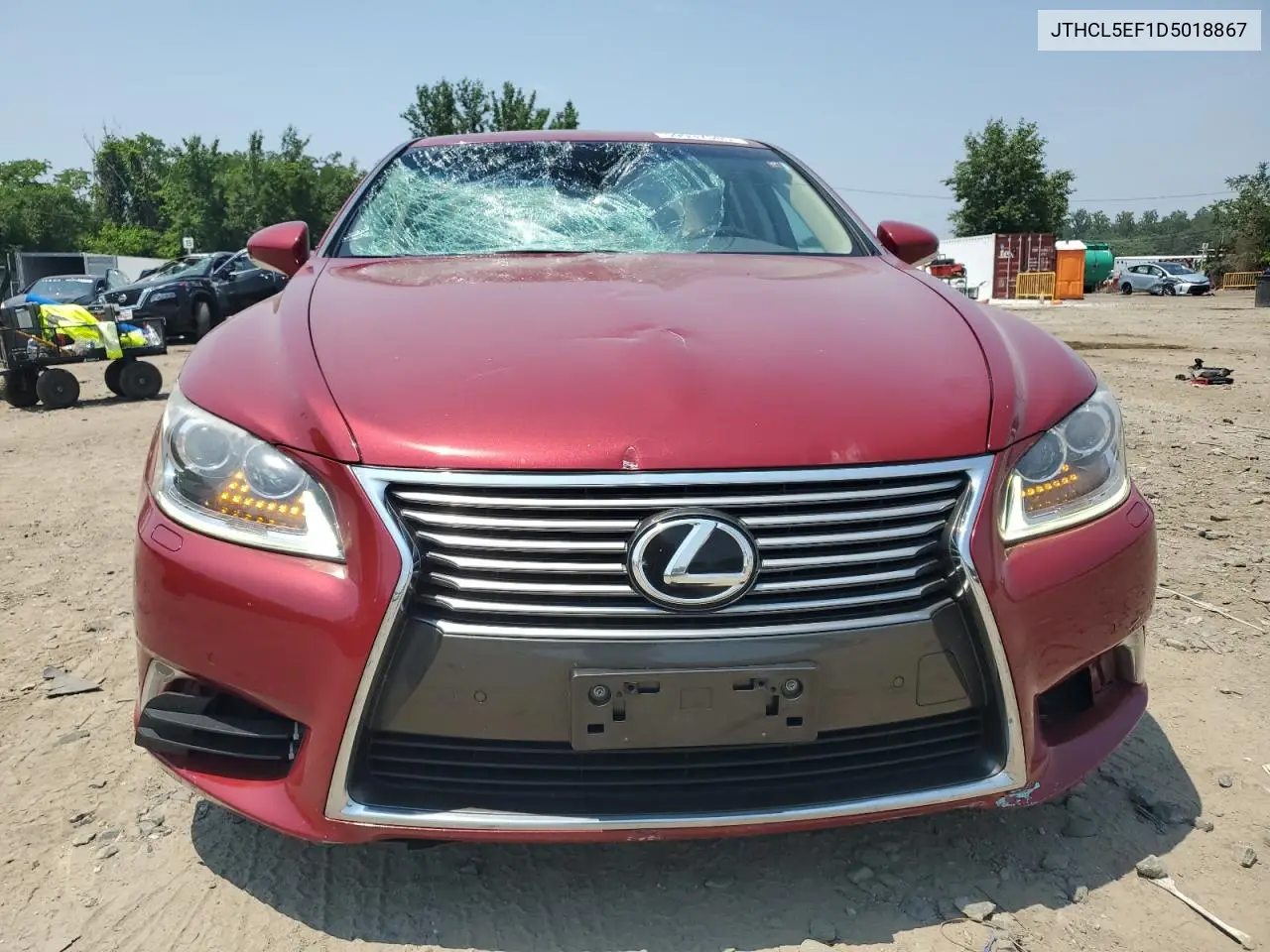 2013 Lexus Ls 460 VIN: JTHCL5EF1D5018867 Lot: 59937505