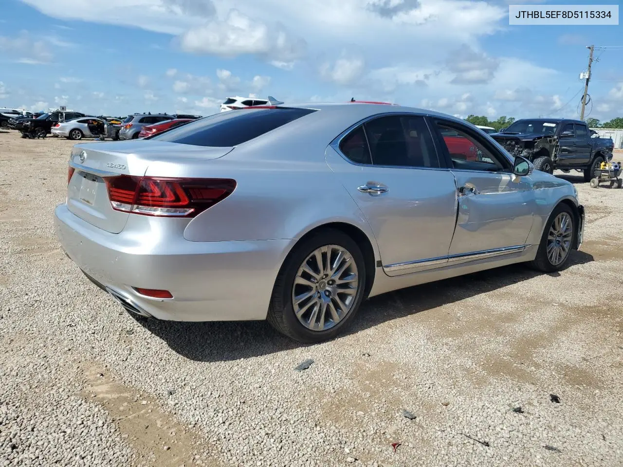 2013 Lexus Ls 460 VIN: JTHBL5EF8D5115334 Lot: 60726075
