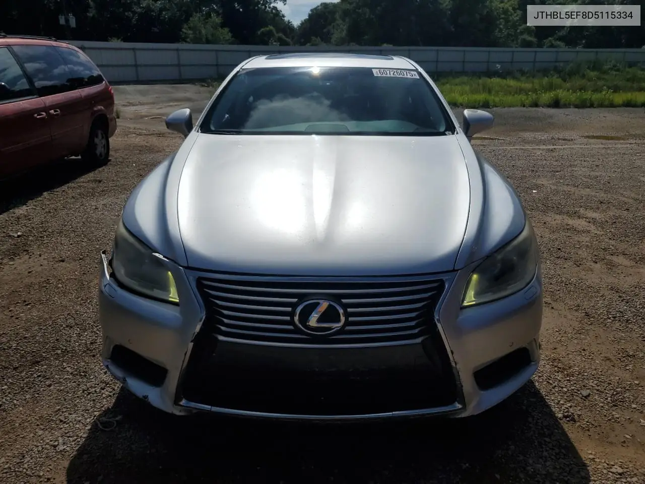 2013 Lexus Ls 460 VIN: JTHBL5EF8D5115334 Lot: 60726075
