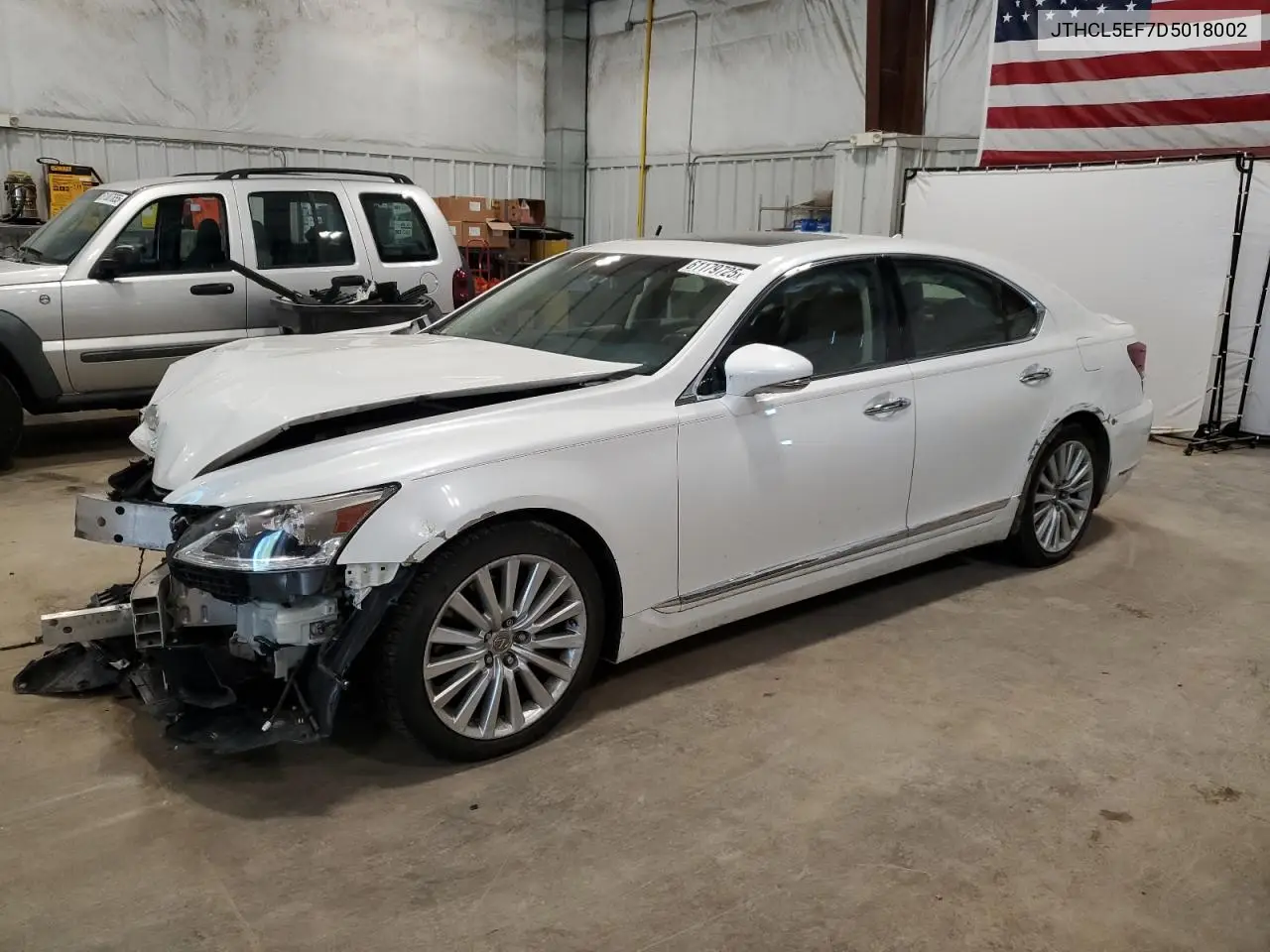 2013 Lexus Ls 460 VIN: JTHCL5EF7D5018002 Lot: 61179725