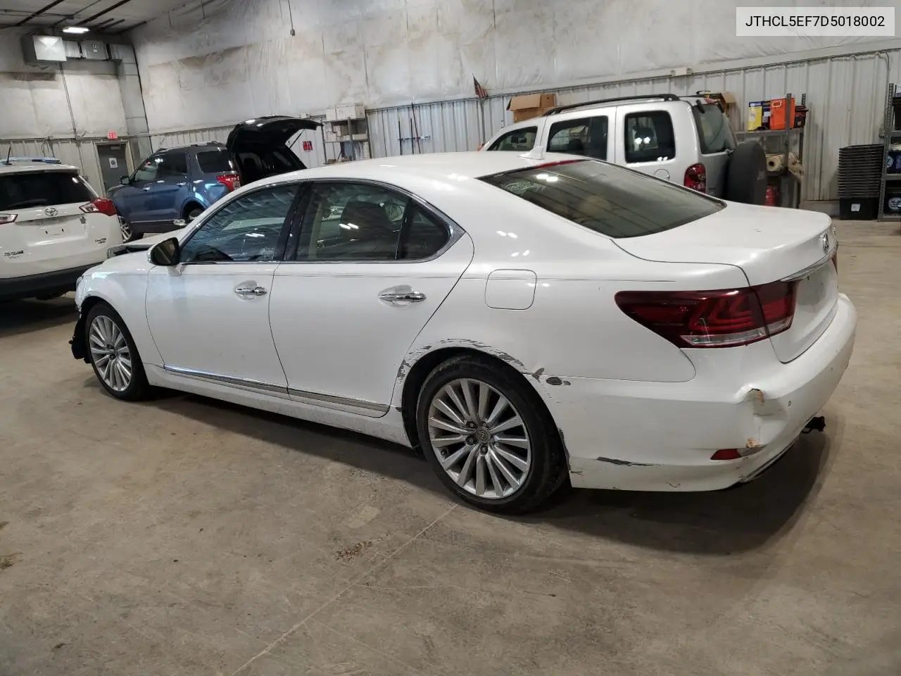 2013 Lexus Ls 460 VIN: JTHCL5EF7D5018002 Lot: 61179725