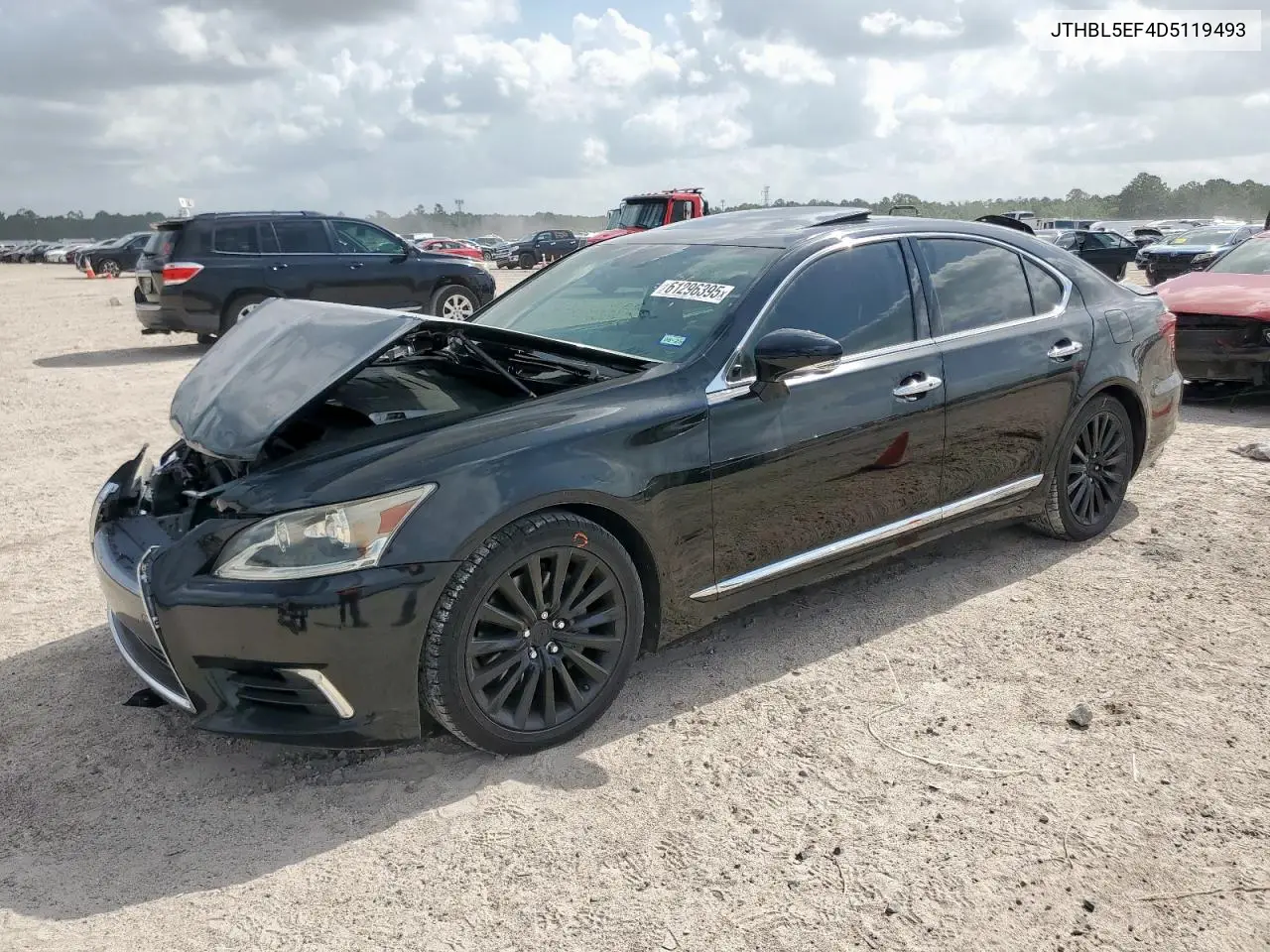 2013 Lexus Ls 460 VIN: JTHBL5EF4D5119493 Lot: 61296395