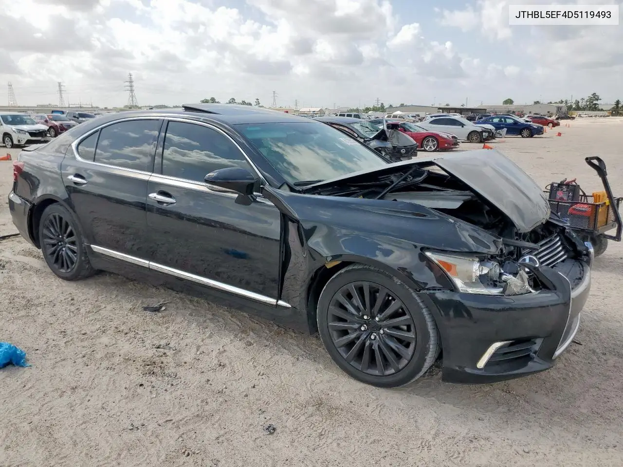 2013 Lexus Ls 460 VIN: JTHBL5EF4D5119493 Lot: 61296395