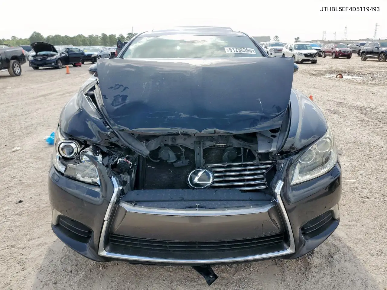 2013 Lexus Ls 460 VIN: JTHBL5EF4D5119493 Lot: 61296395
