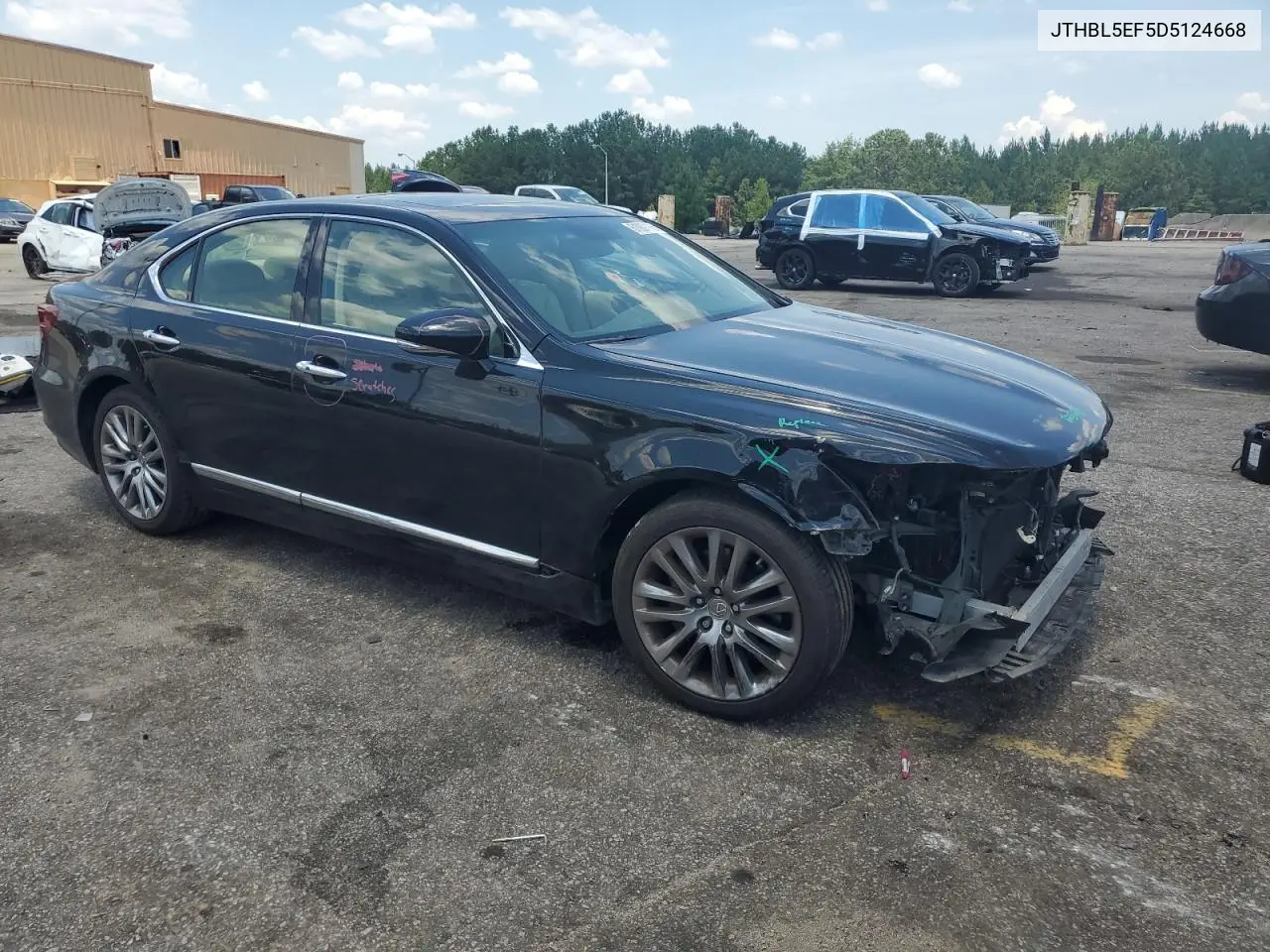 2013 Lexus Ls 460 VIN: JTHBL5EF5D5124668 Lot: 61937155