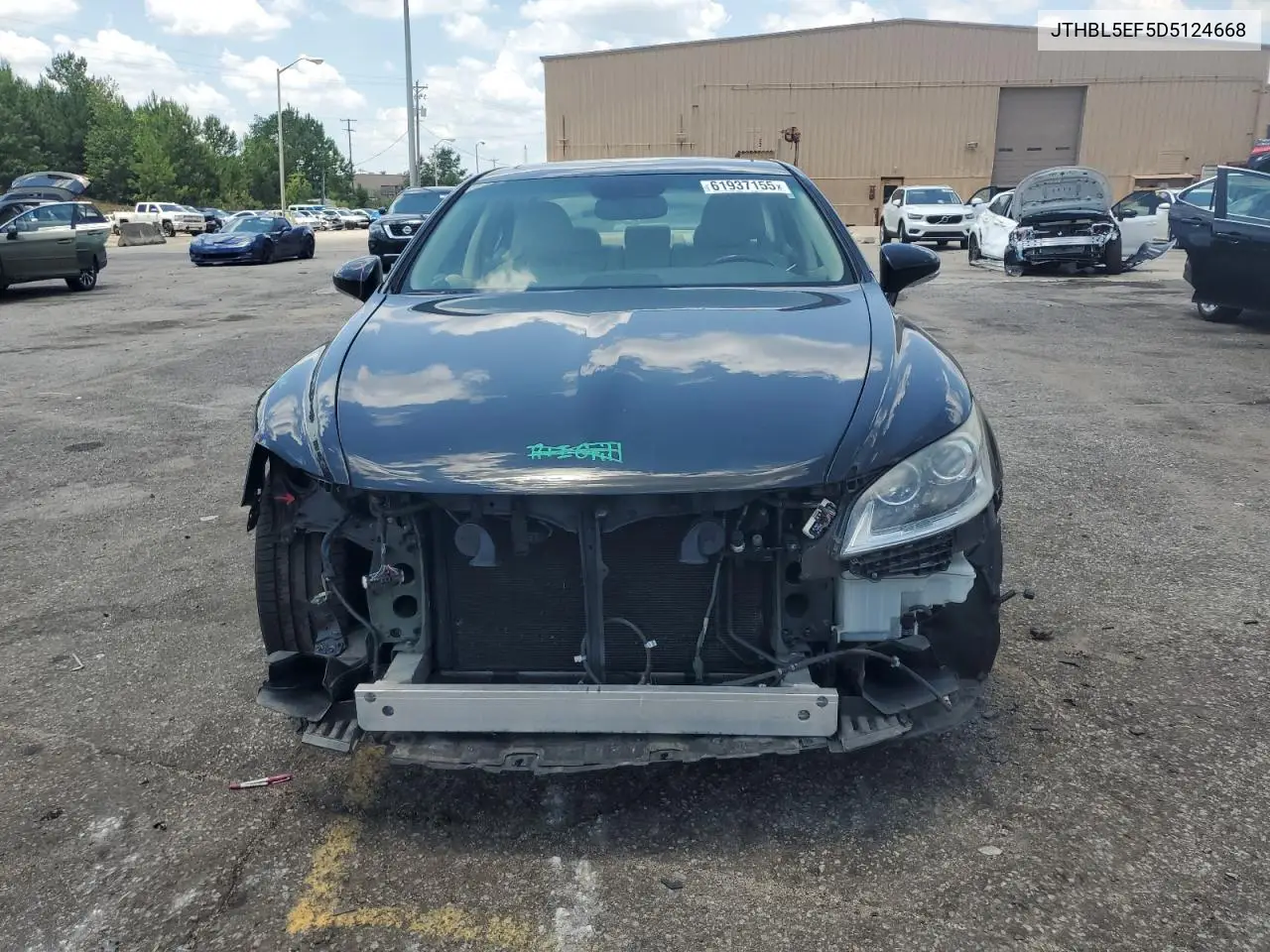 2013 Lexus Ls 460 VIN: JTHBL5EF5D5124668 Lot: 61937155