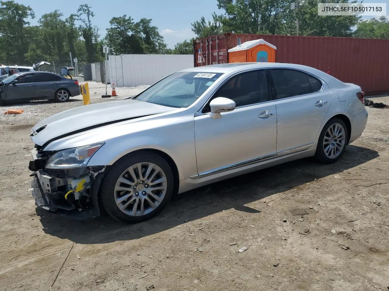 2013 Lexus Ls 460 VIN: JTHCL5EF1D5017153 Lot: 62184155