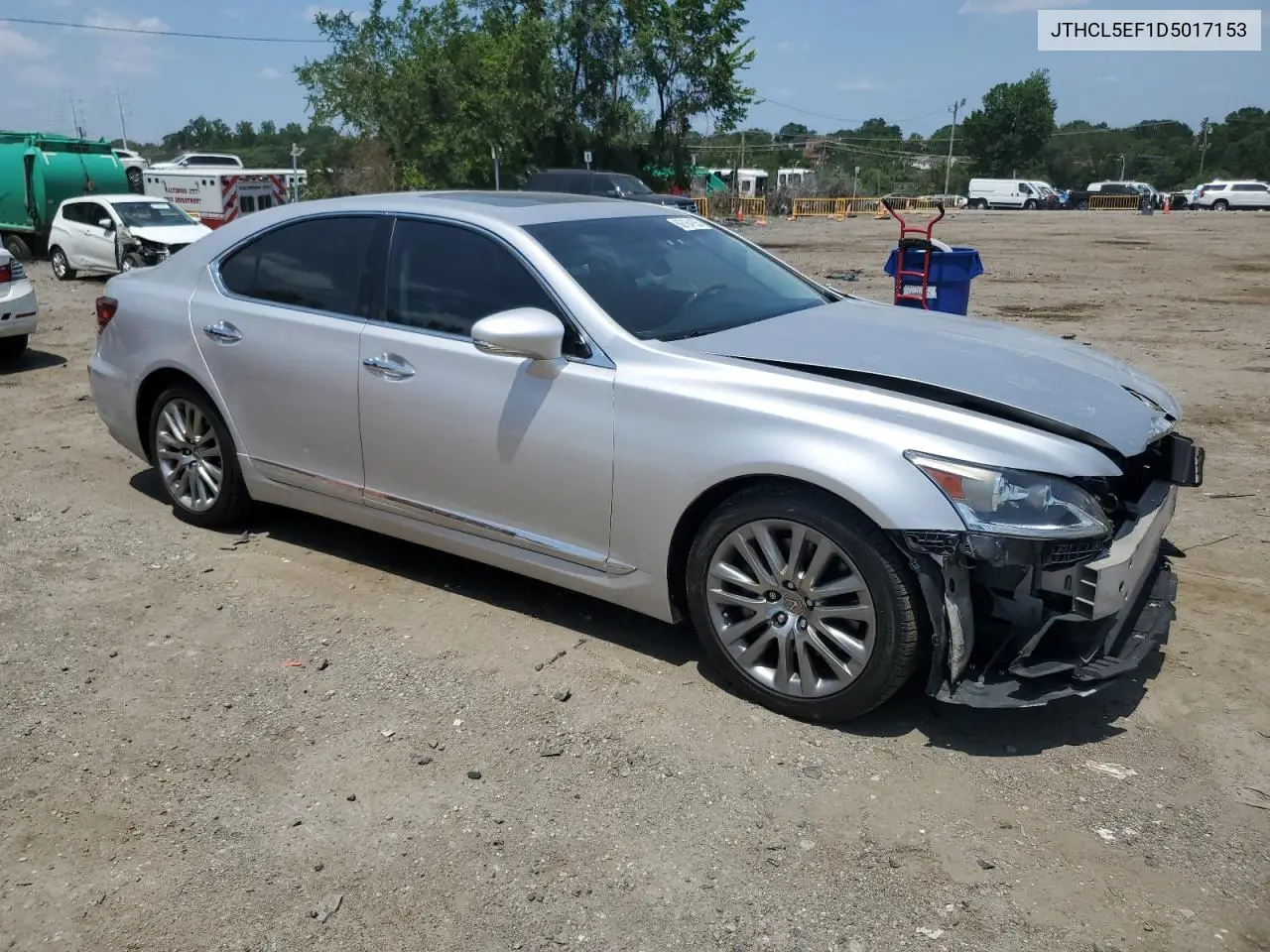 2013 Lexus Ls 460 VIN: JTHCL5EF1D5017153 Lot: 62184155