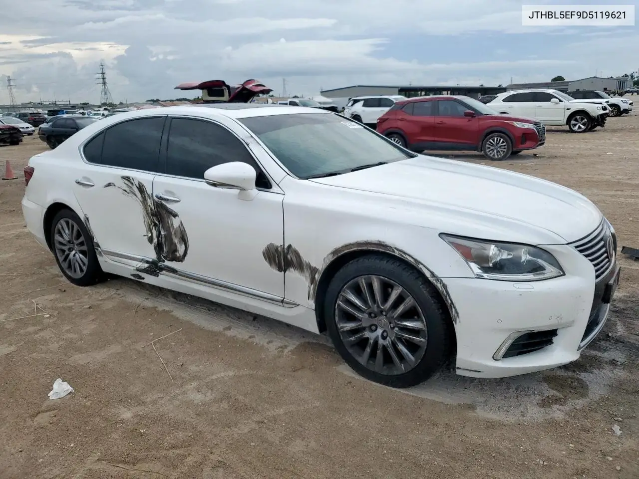 2013 Lexus Ls 460 VIN: JTHBL5EF9D5119621 Lot: 62398715