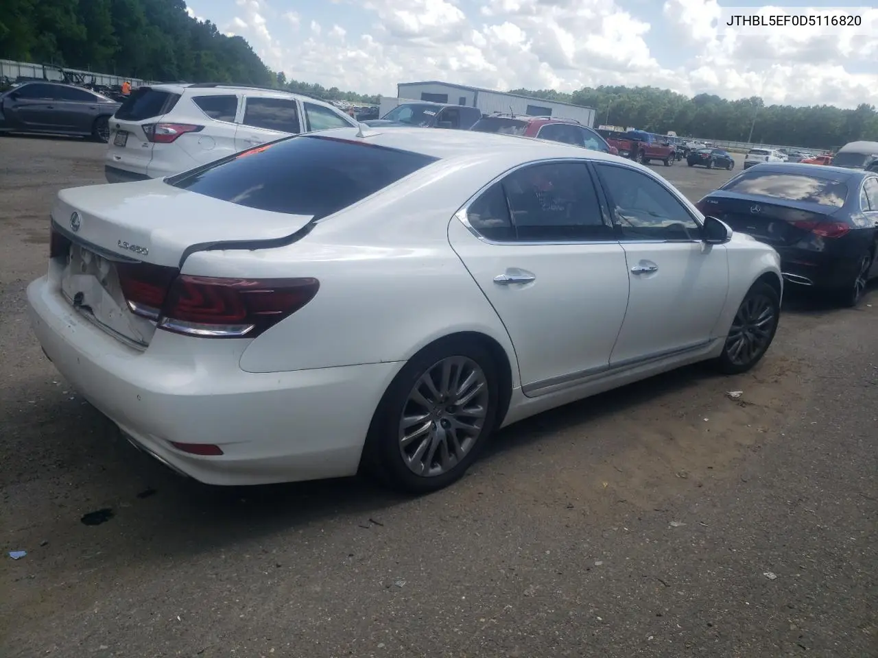 2013 Lexus Ls 460 VIN: JTHBL5EF0D5116820 Lot: 62573645