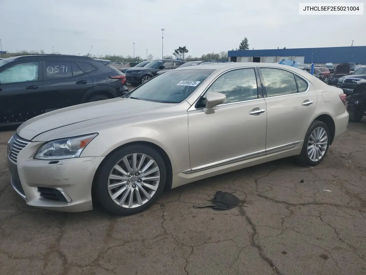 2014 Lexus Ls 460 VIN: JTHCL5EF2E5021004 Lot: 55096575