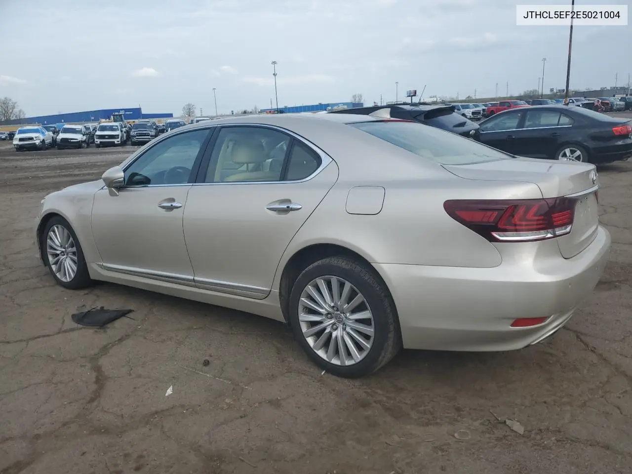 2014 Lexus Ls 460 VIN: JTHCL5EF2E5021004 Lot: 55096575