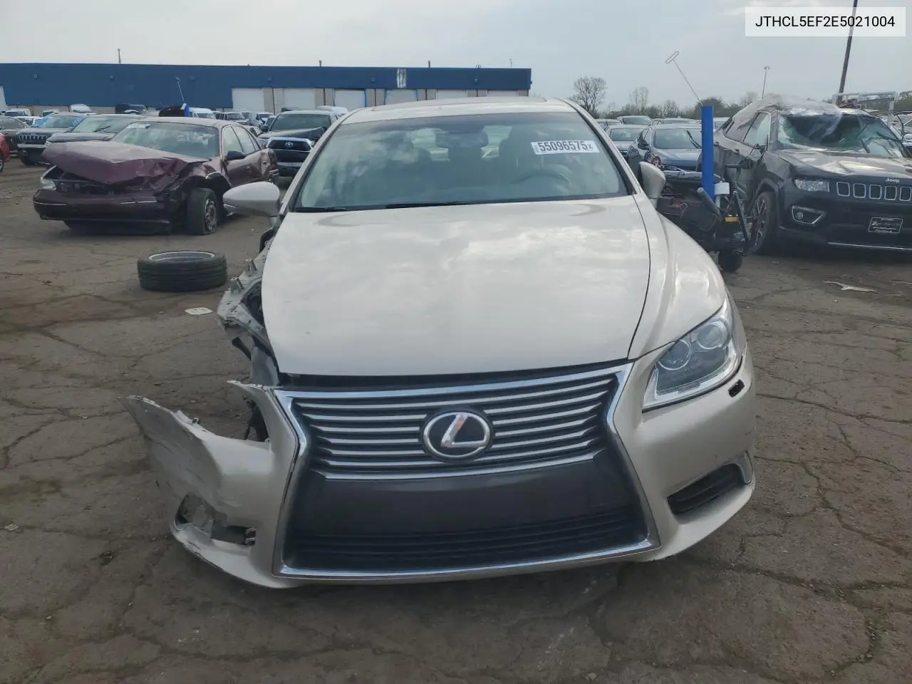 2014 Lexus Ls 460 VIN: JTHCL5EF2E5021004 Lot: 55096575