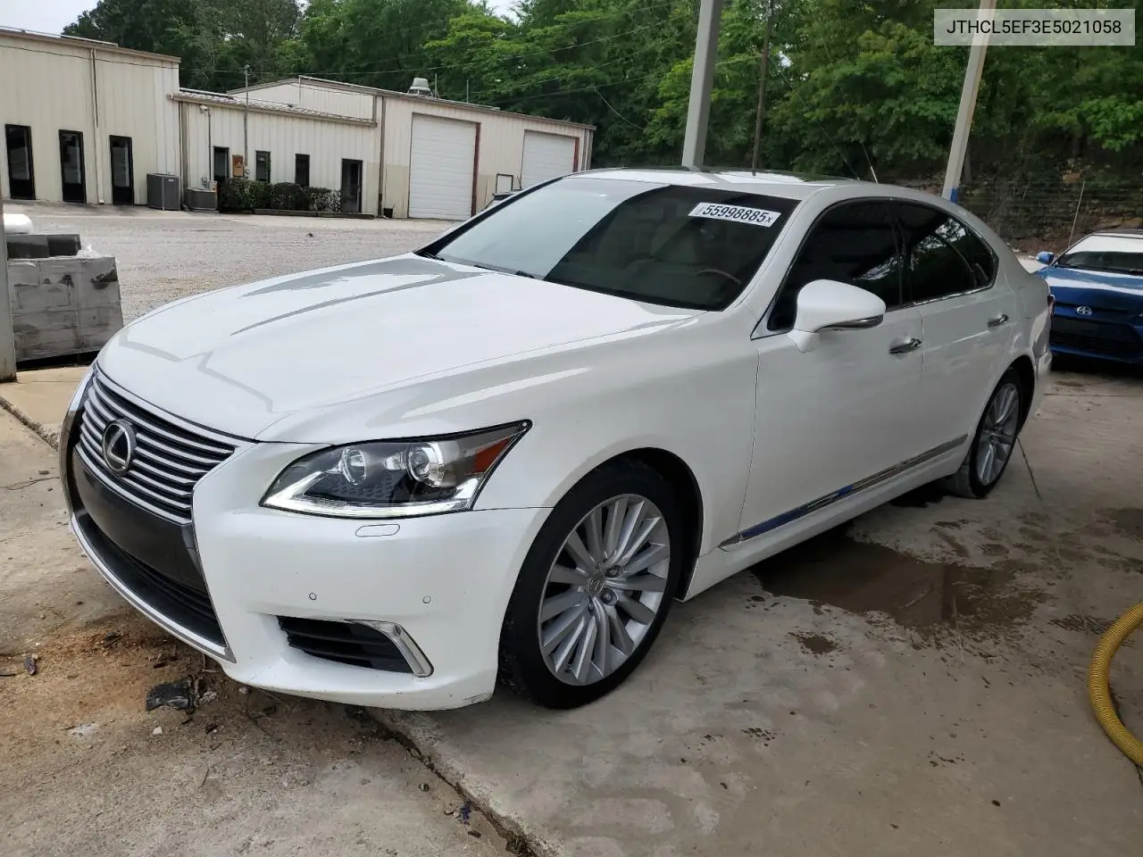 2014 Lexus Ls 460 VIN: JTHCL5EF3E5021058 Lot: 55998885