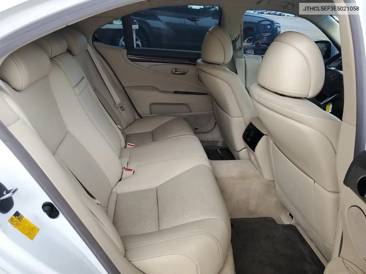 2014 Lexus Ls 460 VIN: JTHCL5EF3E5021058 Lot: 55998885