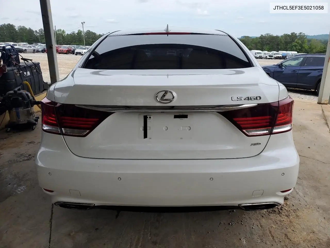 2014 Lexus Ls 460 VIN: JTHCL5EF3E5021058 Lot: 55998885
