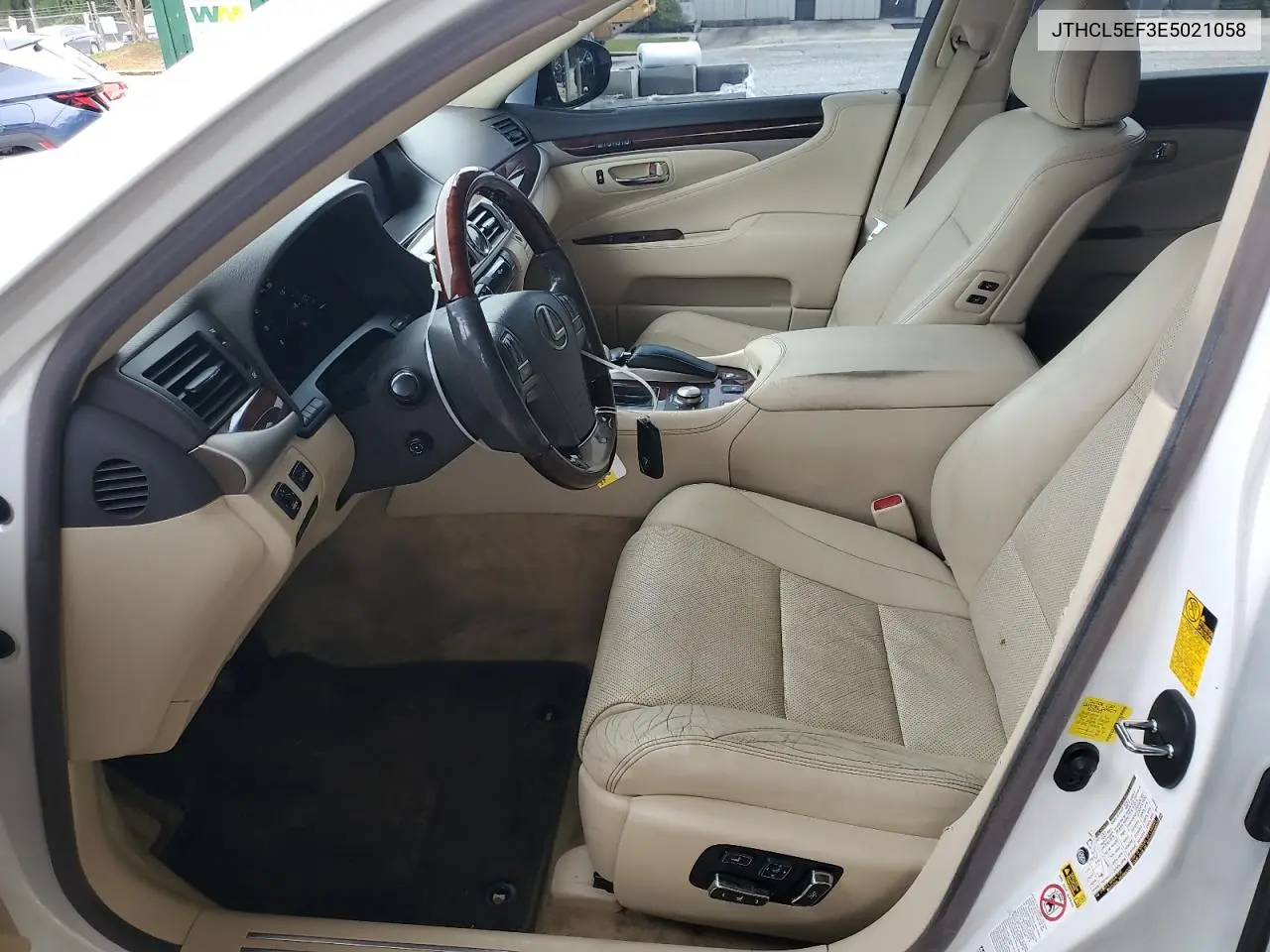 2014 Lexus Ls 460 VIN: JTHCL5EF3E5021058 Lot: 55998885