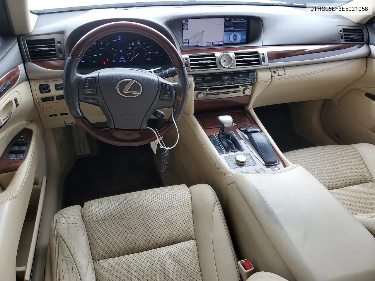 2014 Lexus Ls 460 VIN: JTHCL5EF3E5021058 Lot: 55998885