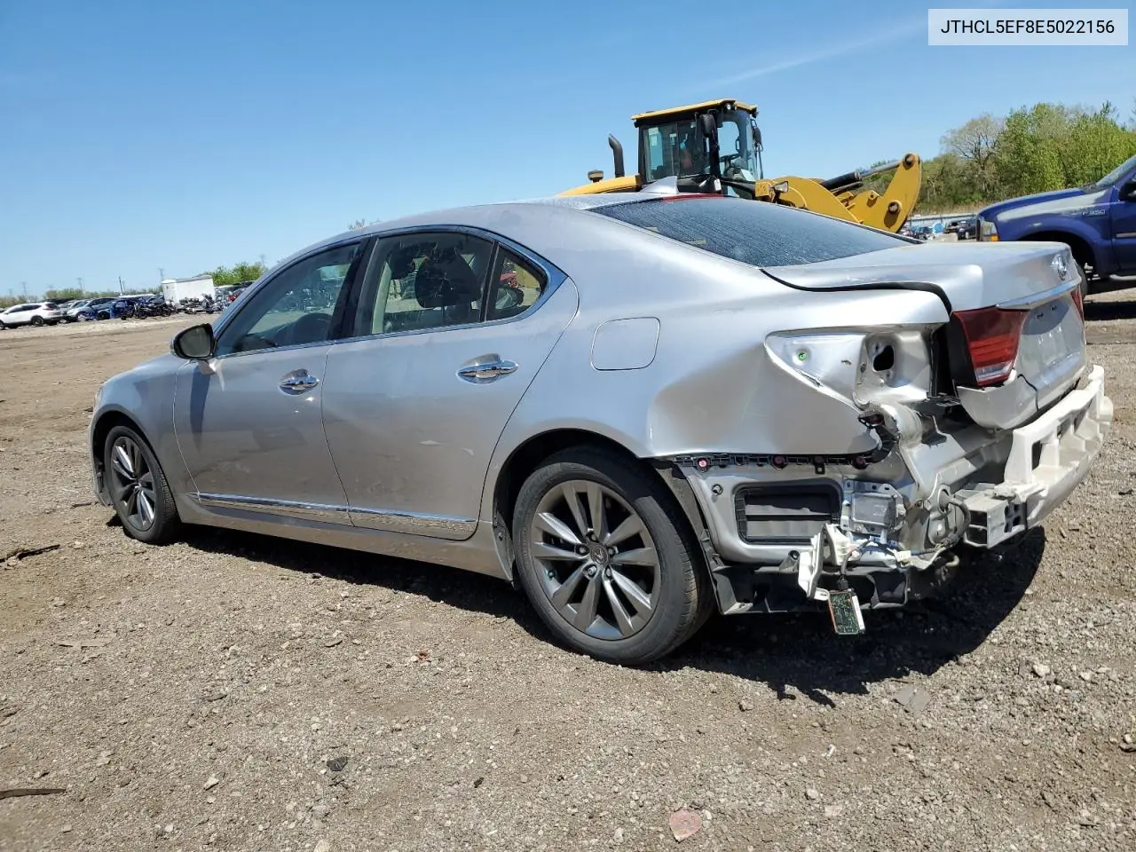 2014 Lexus Ls 460 VIN: JTHCL5EF8E5022156 Lot: 56633035