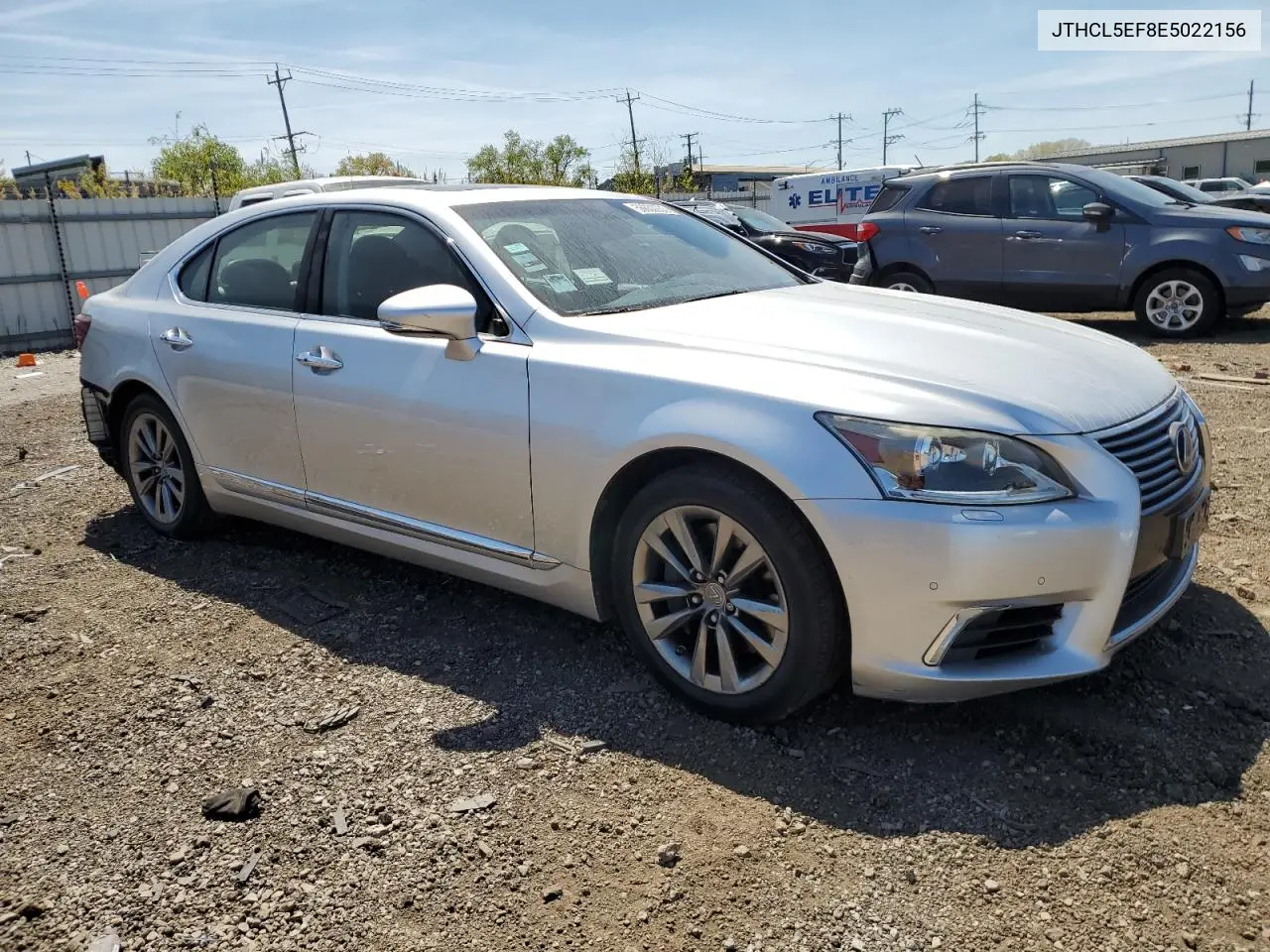 2014 Lexus Ls 460 VIN: JTHCL5EF8E5022156 Lot: 56633035