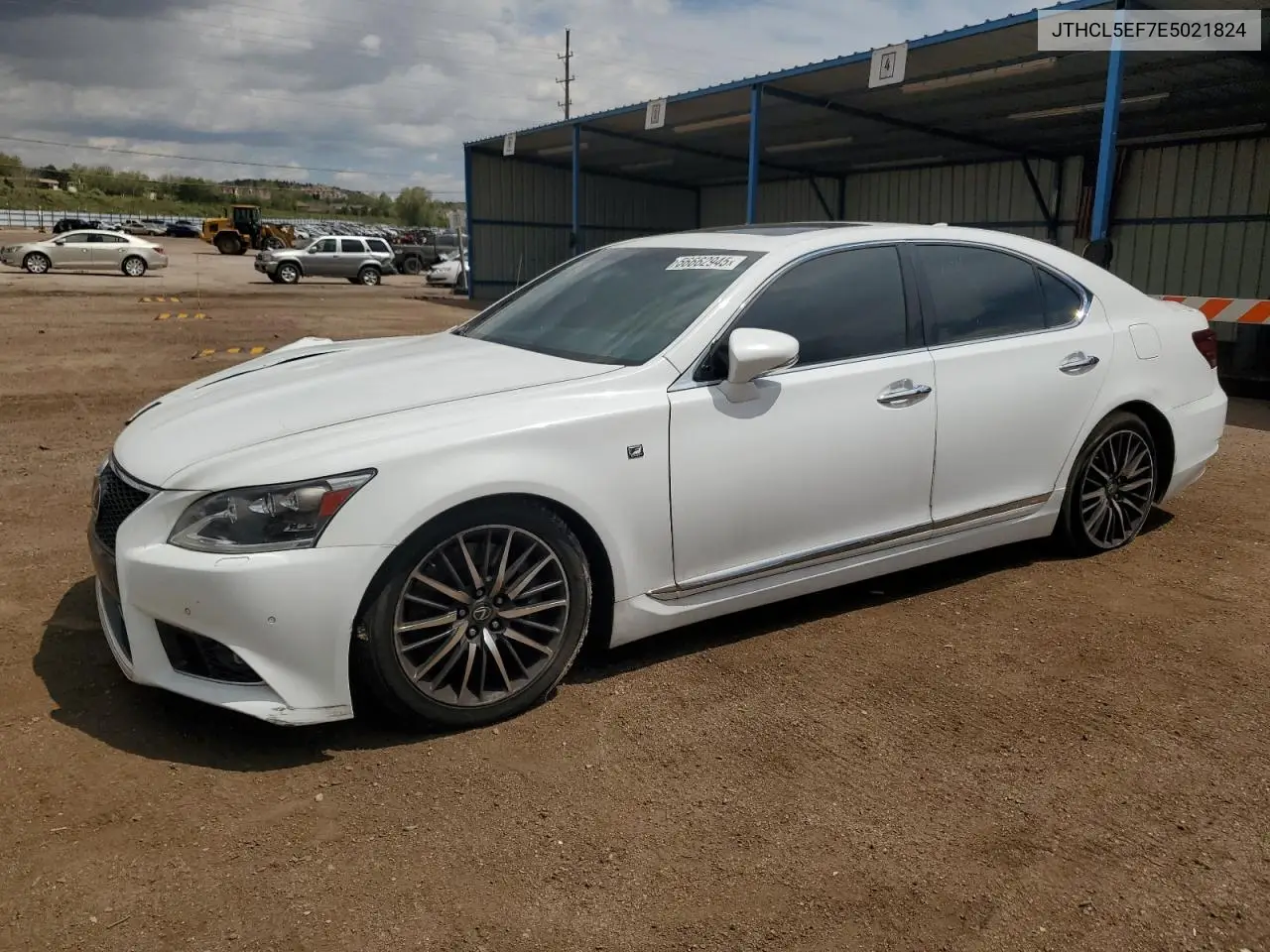 2014 Lexus Ls 460 VIN: JTHCL5EF7E5021824 Lot: 56662945