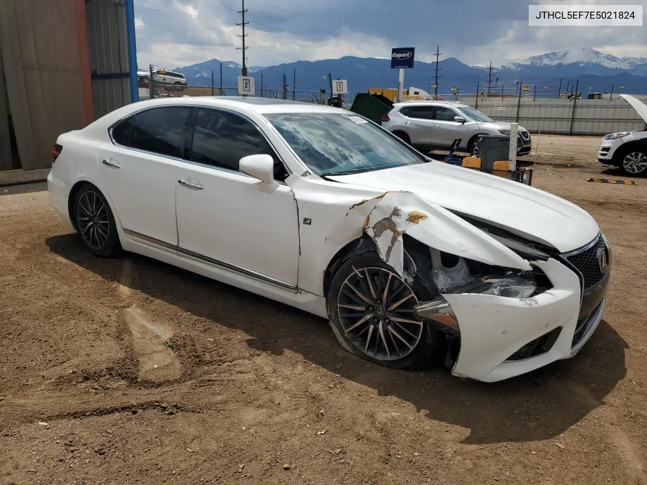 2014 Lexus Ls 460 VIN: JTHCL5EF7E5021824 Lot: 56662945