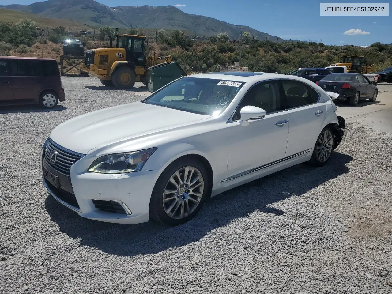 2014 Lexus Ls 460 VIN: JTHBL5EF4E5132942 Lot: 58851255