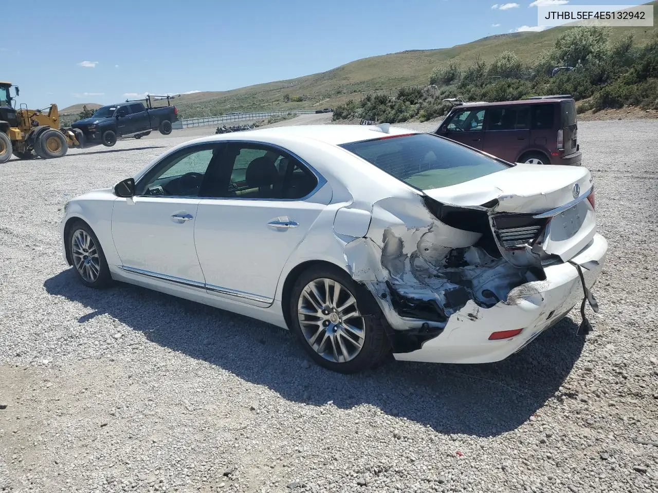 2014 Lexus Ls 460 VIN: JTHBL5EF4E5132942 Lot: 58851255