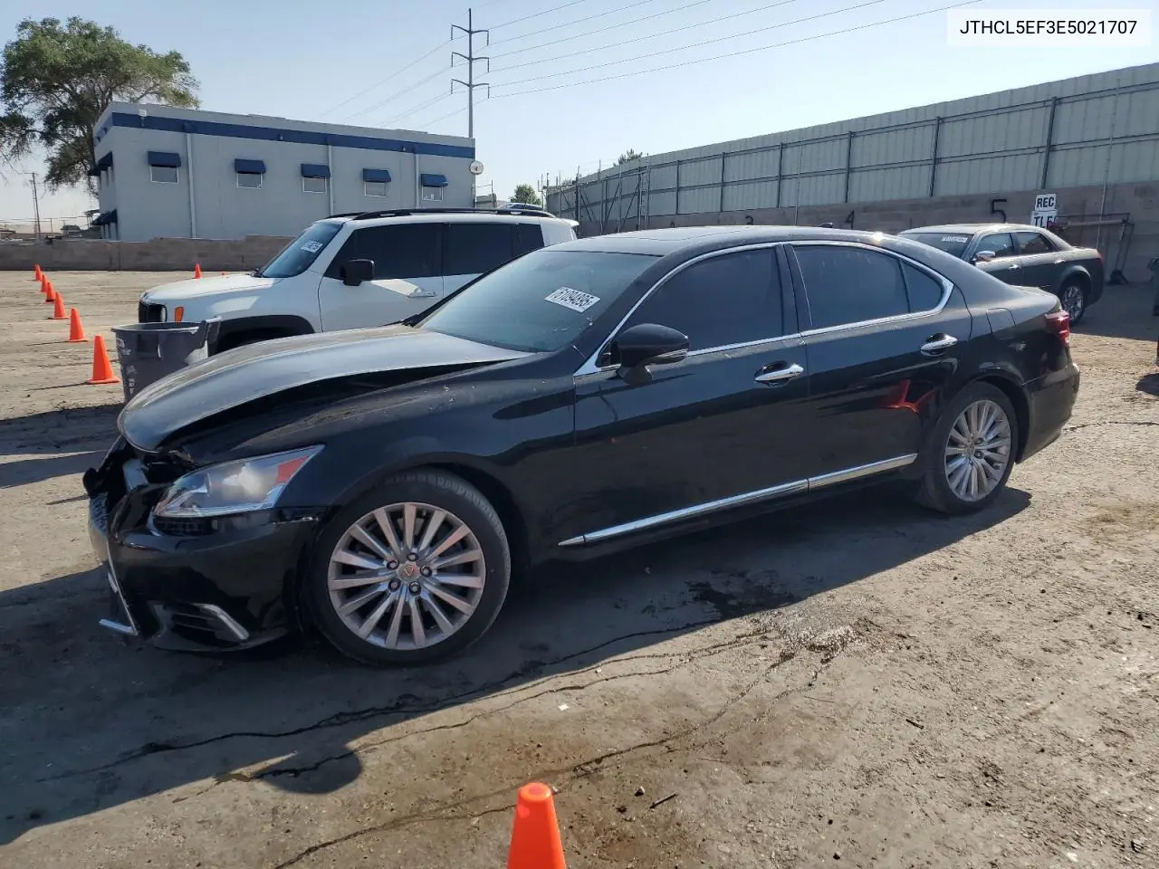 2014 Lexus Ls 460 VIN: JTHCL5EF3E5021707 Lot: 61094895