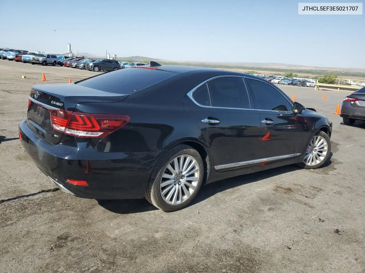 2014 Lexus Ls 460 VIN: JTHCL5EF3E5021707 Lot: 61094895
