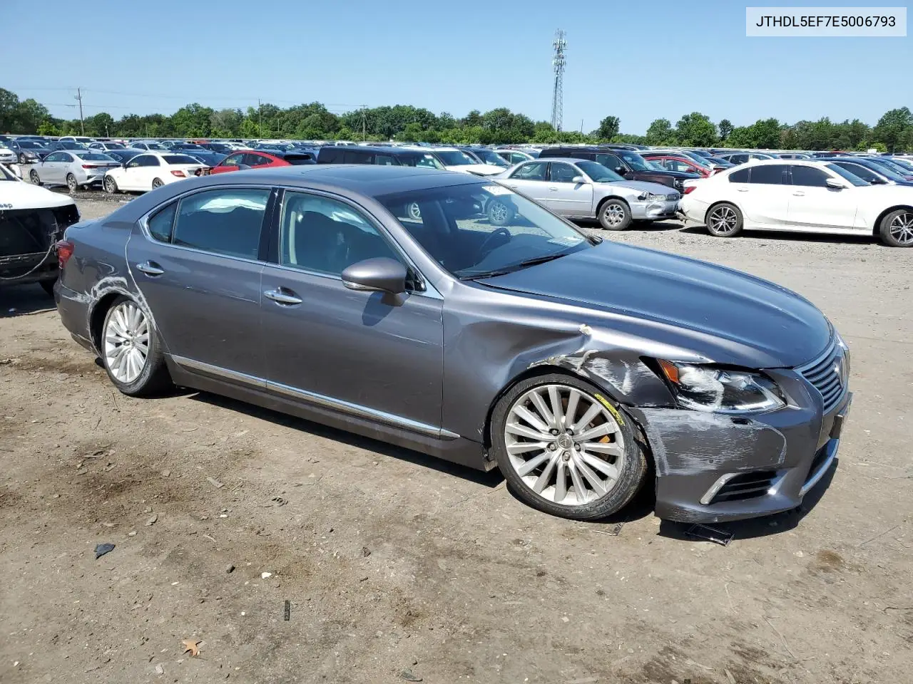 2014 Lexus Ls 460L VIN: JTHDL5EF7E5006793 Lot: 61511675