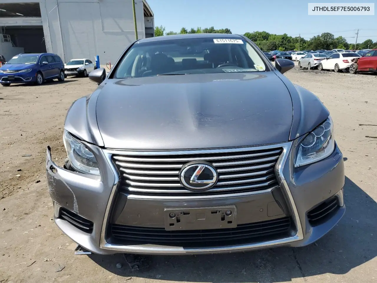 2014 Lexus Ls 460L VIN: JTHDL5EF7E5006793 Lot: 61511675