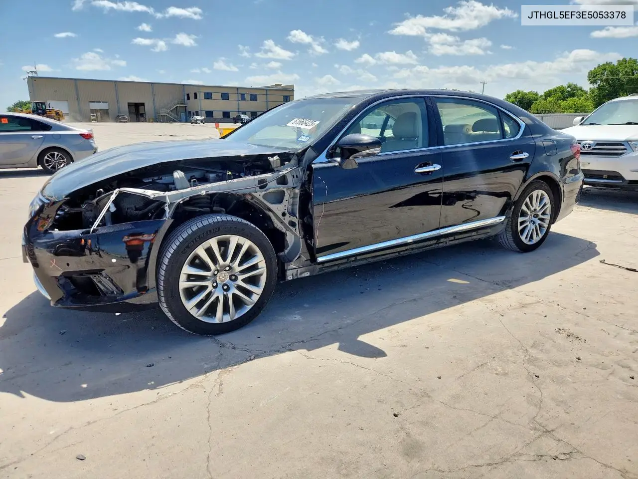 2014 Lexus Ls 460L VIN: JTHGL5EF3E5053378 Lot: 61666425